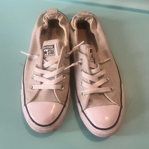 Grey Slip on Converse